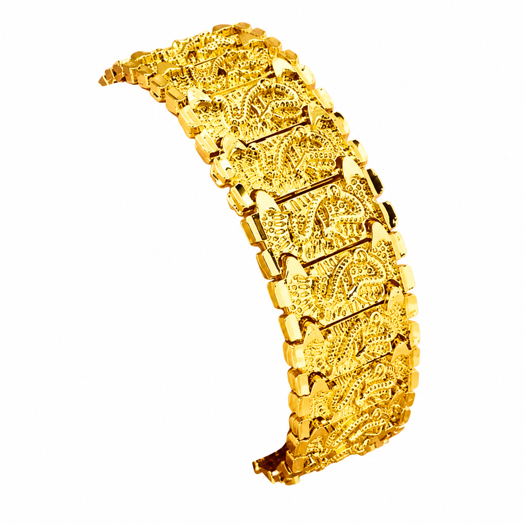 Gold 14k Finish Bracelet