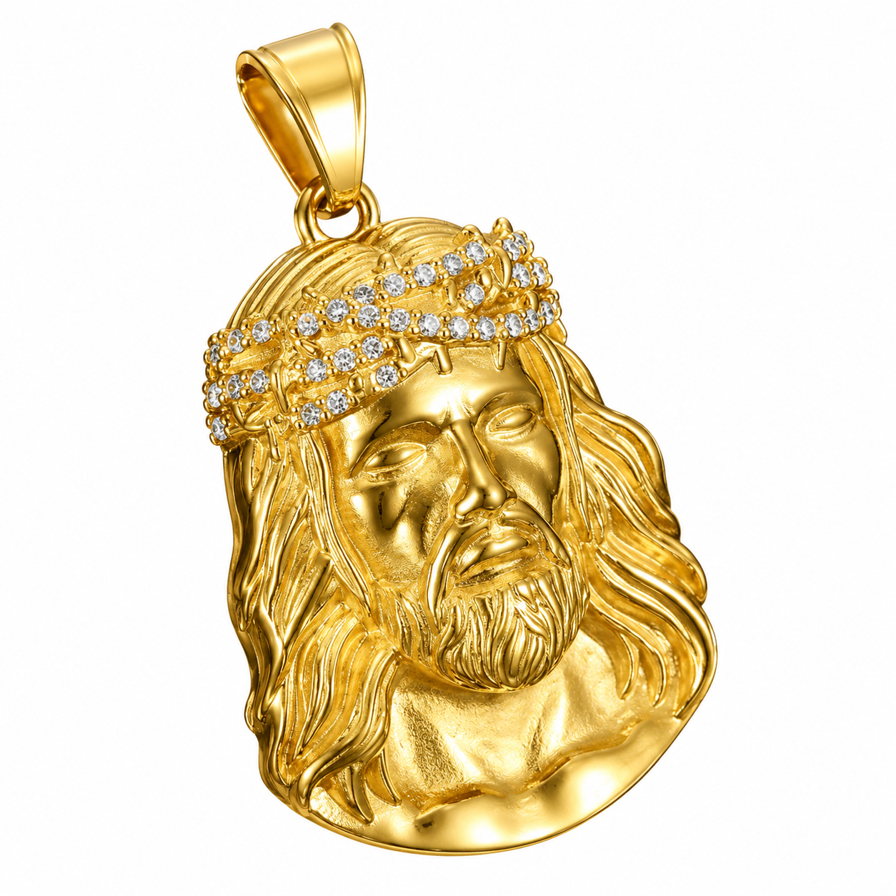 Jesus Gold Pendant