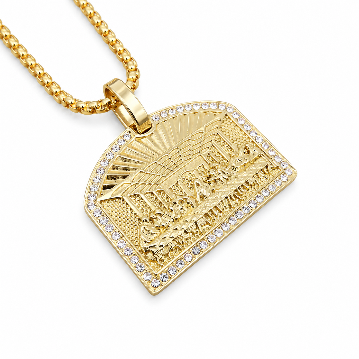 Last Supper Pendent With Chain