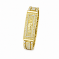 Gold Diamond Last Supper Bracelet