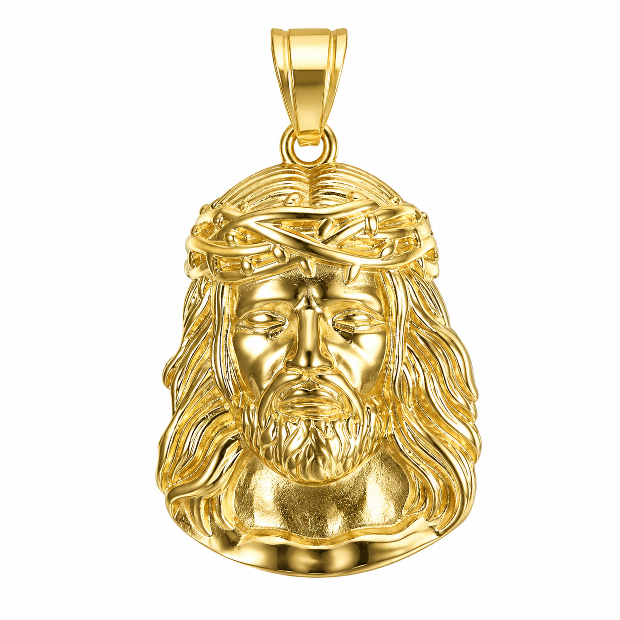 Jesus Gold Pendant