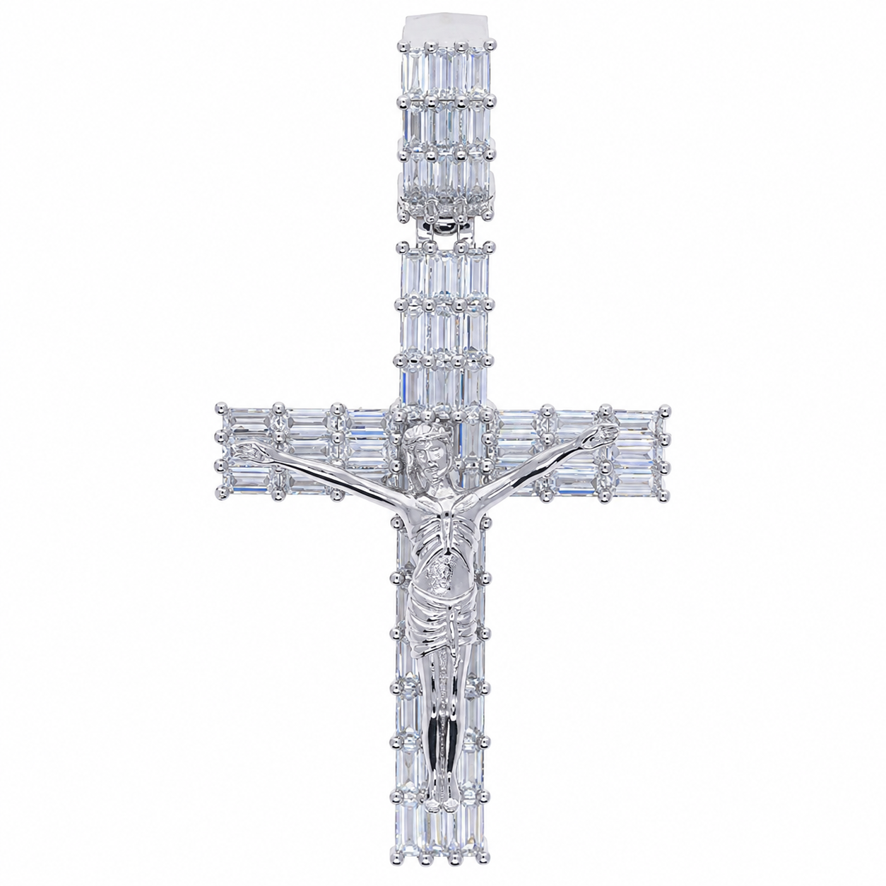 Ice Out Crucifix Pendent